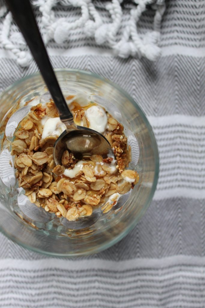 toasted quinoa granola Friendly Food Snobs